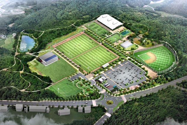 ▲ 종합스포츠타운 조감도.ⓒ진천군
