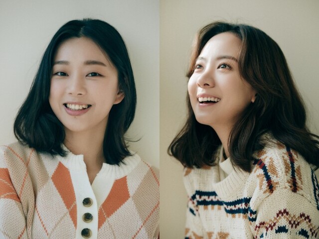 ▲ 배우 유주혜(왼쪽)와 송상은.ⓒ엠피앤컴퍼니