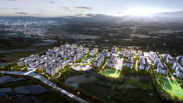 ▲ '포레나 제주에듀시티' 조감도.ⓒ한화건설