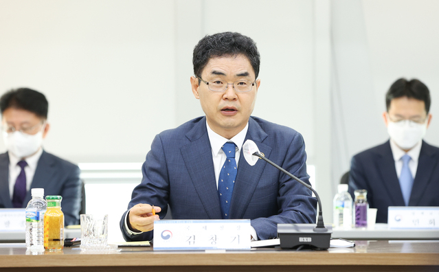 ▲ 김창기 국세청장이 서울디지털산업단지 간담회에서 발언하고 있다. ⓒ국세청