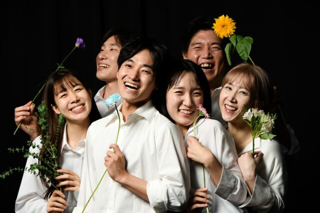 ▲ 연극 ''사랑의 형태' 출연진.ⓒ극단 돌곶이