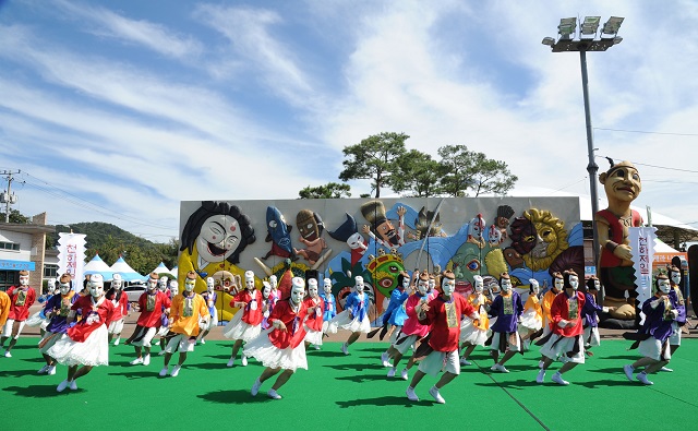 ▲ 지난 안동국제탈춤페스티벌 축제 모습.ⓒ안동시