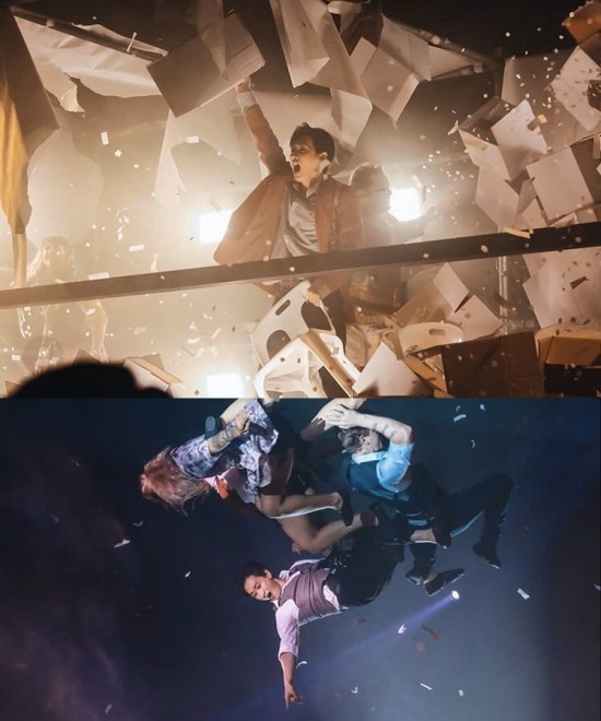 ▲ '푸에르자 부르타' 슈퍼주니어 은혁 공연 사진.ⓒ쇼비얀엔터테인먼트