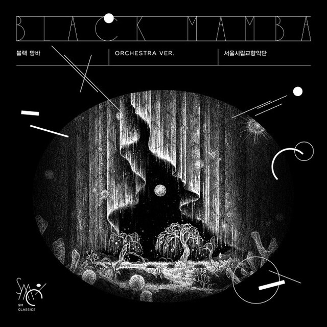 ▲ 'Black Mamba(블랙 맘바)' 오케스트라 버전의 디지털 싱글 앨범 커버.ⓒ서울시향