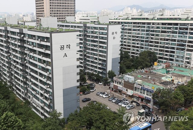 ▲ 재건축 정비사업 정비구역에 지정된 서울 여의도 공작아파트.ⓒ연합뉴스