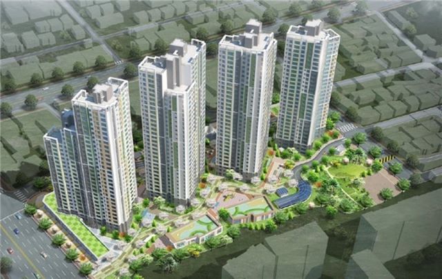 ▲ 청주시 서원구 사창2공구 B블록 재건축 조감도.ⓒ청주시