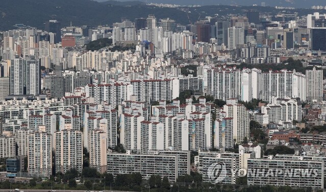 ▲ 서울 아파트단지 전경.ⓒ연합뉴스