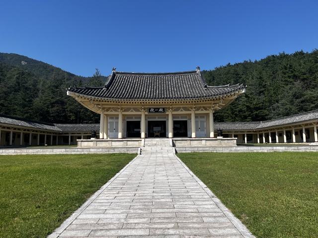 ▲ 통일전 전경.ⓒ경북도