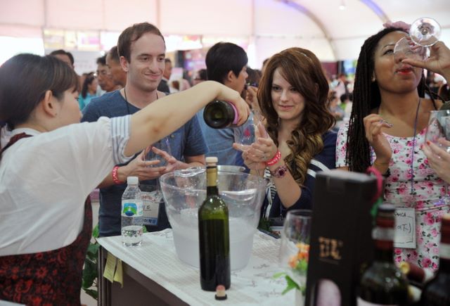 ▲ 와인축제 모습.ⓒ영동군