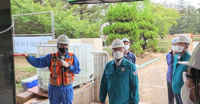 ▲ 신임 김학홍 경북도 행정부지사가 6일 취임식을 생략한 채 민생현장 챙기기에 나섰다.ⓒ경북도