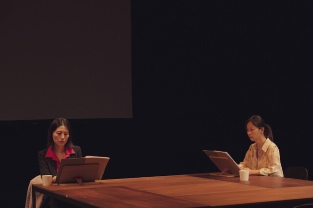 ▲ '두산아트랩 공연 2021' 연극 '클래스' 쇼케이스.ⓒ두산아트센터