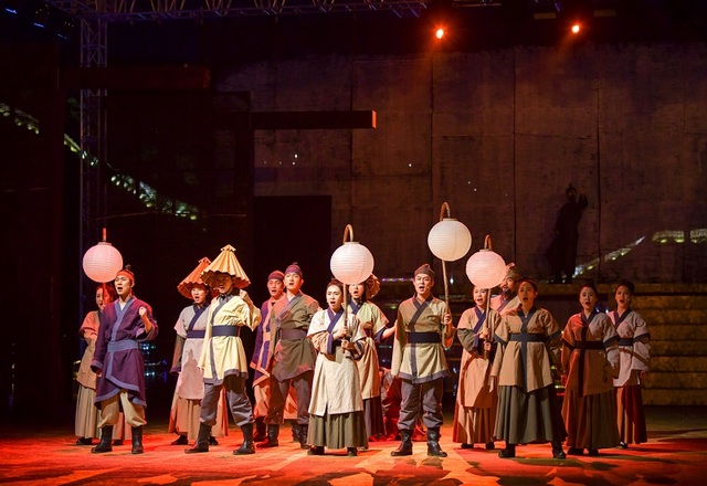 ▲ 뮤지컬 웅진판타지아 공연.ⓒ공주시