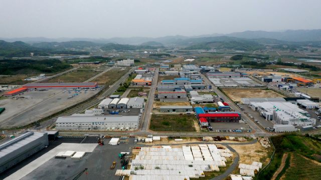 ▲ 보은일반산업단지 전경.ⓒ보은군