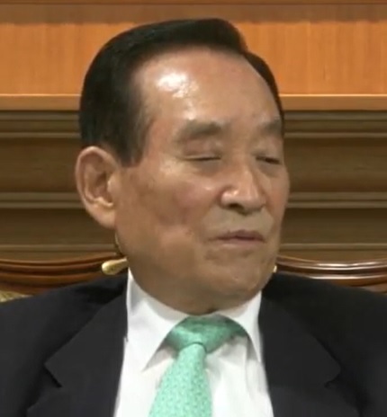 ▲ 16일 오전 숙환으로 별세한 이용희 전 국회 부의장.ⓒ국회 방송