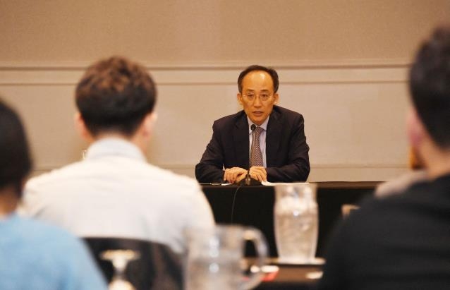 ▲ 기자간담회 하는 추경호 부총리.ⓒ연합뉴스