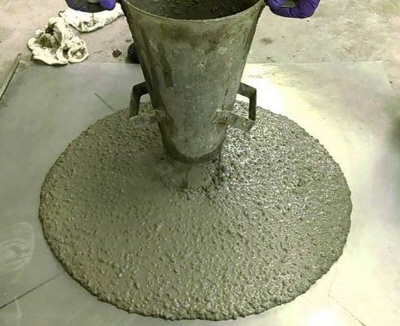 ▲ 유공유리분말을 활용한 고강도 콘크리트. ⓒ 현대건설