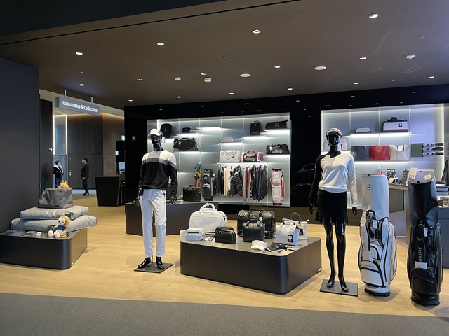 ▲ 벤츠가 테일러메이드와 협업한 골프 컬렉션을 출시한다.  ⓒ벤츠코리아