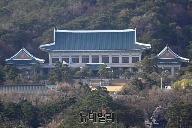 ▲ 서울시 종로구에 위치한 청와대 전경. ⓒ강민석 기자