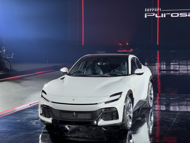 ▲ 페라리의 첫 SUV '푸로산게'ⓒ정원일 기자