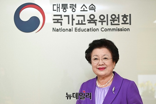 ▲ 이배용 국가교육위원회 위원장.ⓒ강민석 기자