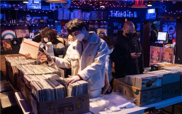 ▲ 2020년 '마포 바이닐 페스타' 현장.ⓒ마포문화재단