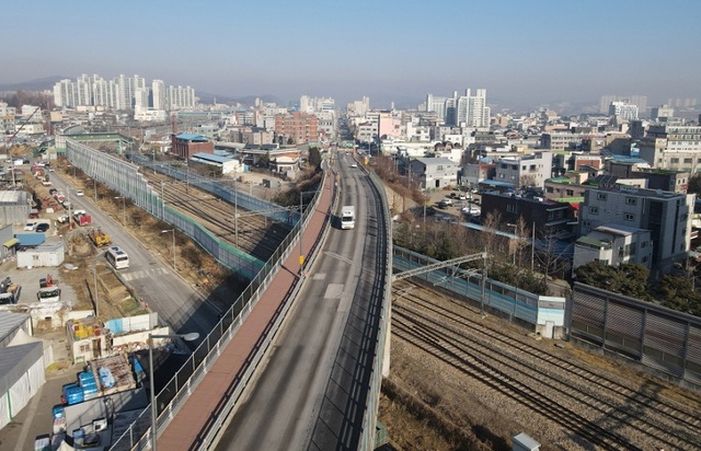 ▲ 조치원 과선교 원경.ⓒ세종시