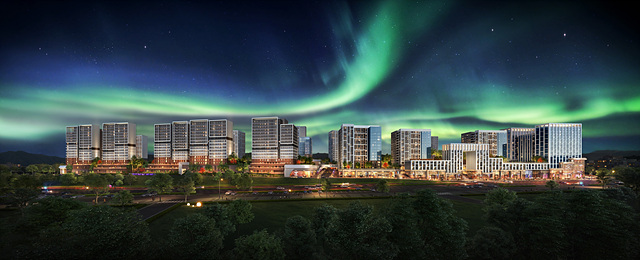 ▲ 수진1구역 전체투시도.ⓒ대우건설