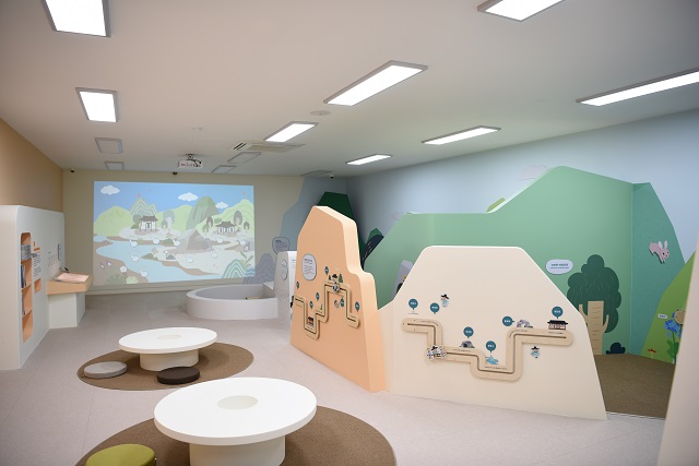 ▲ 청량산박물관 어린이 체험실.ⓒ봉화군