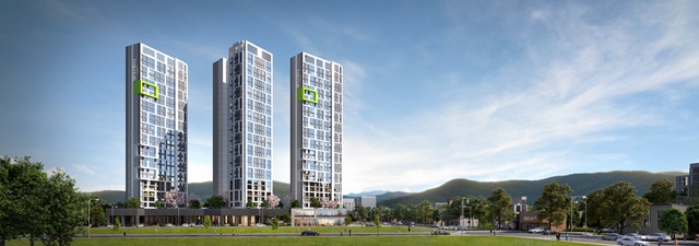 ▲ 전북 전주시 완산구 태평동 가로주택사업 투시도. ⓒ한신공영