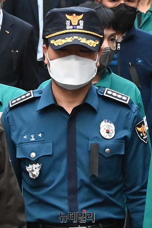 ▲ 이임재 용산경찰서장. ⓒ뉴데일리DB