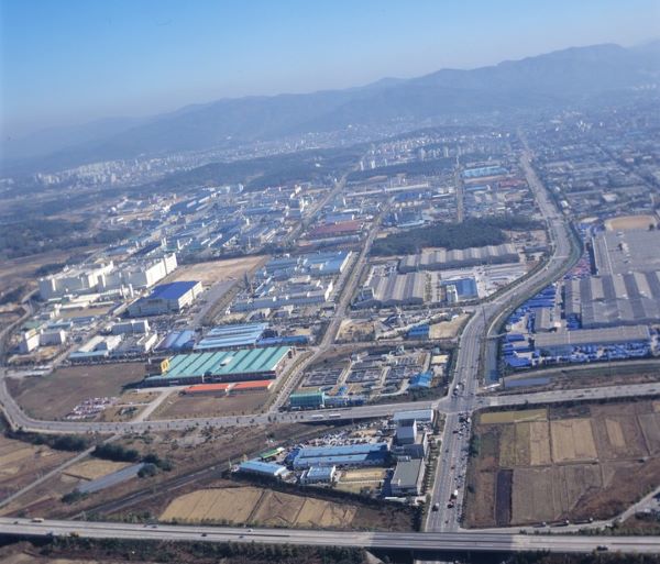 ▲ 청주산업단지 전경.ⓒ청주산업관리공단