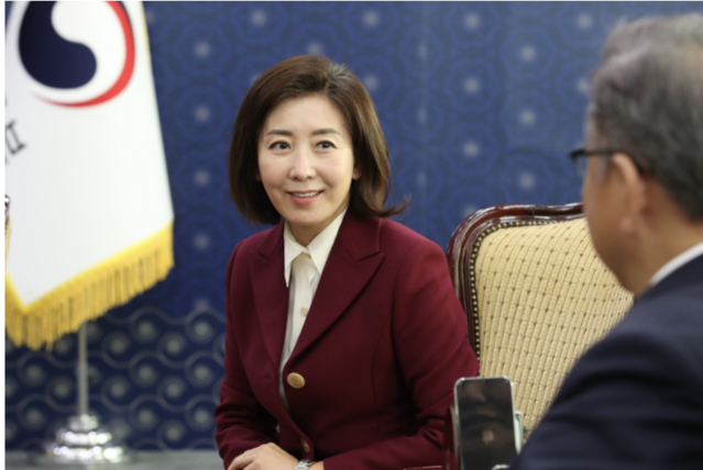 ▲ 나경원 환경기후대사ⓒ뉴시스