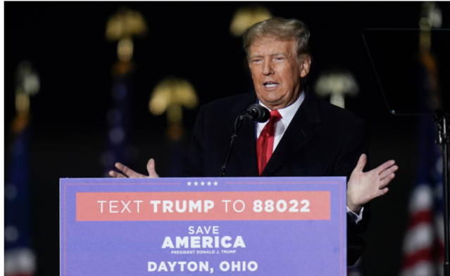 ▲ 트럼프 오하이오 유세 현장ⓒ뉴시스