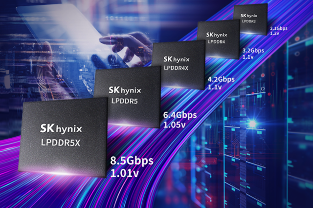 ▲ SK하이닉스의 LPDDR 개발 히스토리. ⓒSK하이닉스
