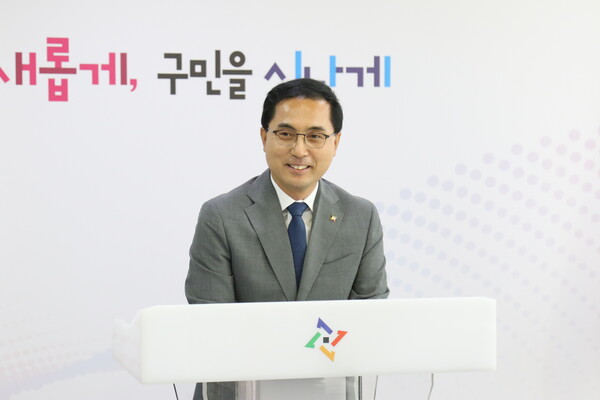 ▲ 박희조 대전동구청장.ⓒ대전 동구