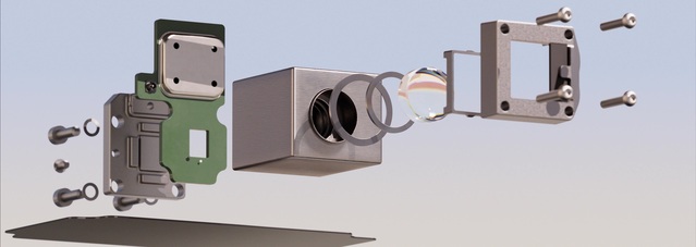 ▲ 볼보 EX90에 장착된 라이다 시스템. ⓒ볼보코리아