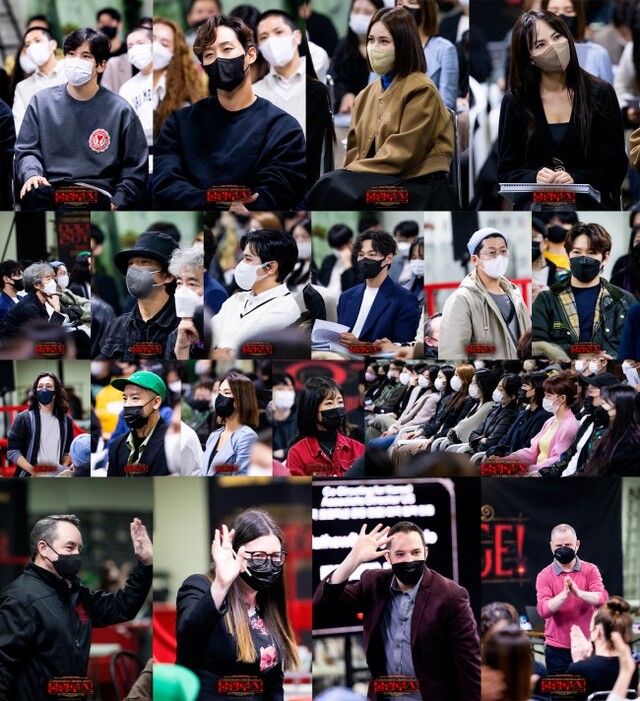 ▲ 뮤지컬 '물랑루즈!' 상견례 현장.ⓒCJ ENM