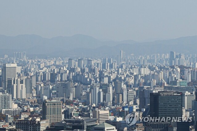 ▲ 서울의 빌딩·아파트 전경.ⓒ 연합뉴스