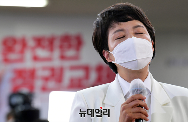 ▲ 대통령실 김은혜 홍보수석. ⓒ뉴데일리