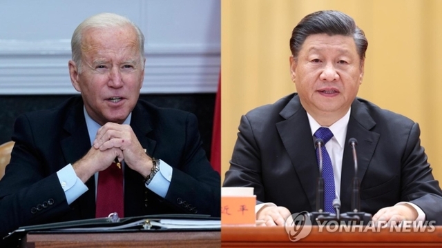 ▲ 조 바이든 미국 대통령과 시진핑 중국 국가 주석. ⓒ연합뉴스