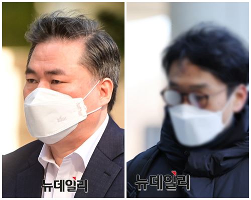 ▲ 유원홀딩스는 유동규 전 성남도시개발공사 기획본부장이 지난 2020년 12월 경기관광공사 사장에서 사퇴한 직후 정민용 변호사와 협력해 설립했다. 사진은 유 전 본부장과 정 변호사. ⓒ뉴데일리DB