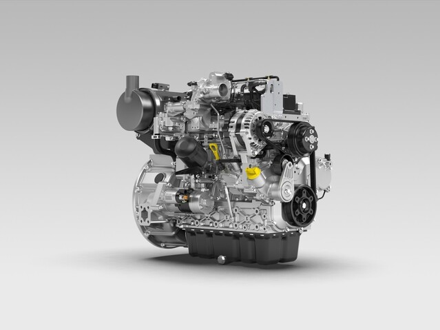 ▲ 현대두산인프라코어가 이태리 농기계 제조사 골도니에 공급할 친환경 고효율 2.4리터급 G2 엔진. ⓒ현대두산인프라코어