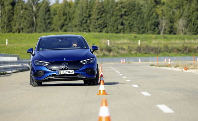 ▲ 벤츠 EQE가 유로 NCAP에서 최고 등급을 획득했다. ⓒ벤츠코리아