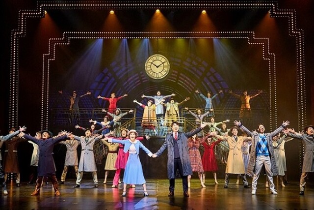 ▲ 뮤지컬 '브로드웨이 42번가' 공연 장면.ⓒCJ ENM·샘컴퍼니