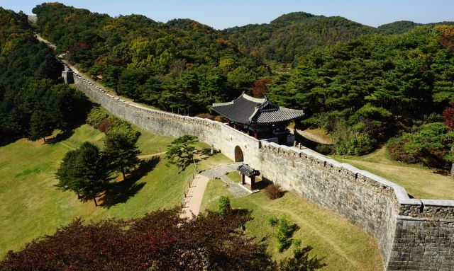 ▲ 청주 상당산성 전경.ⓒ청주시
