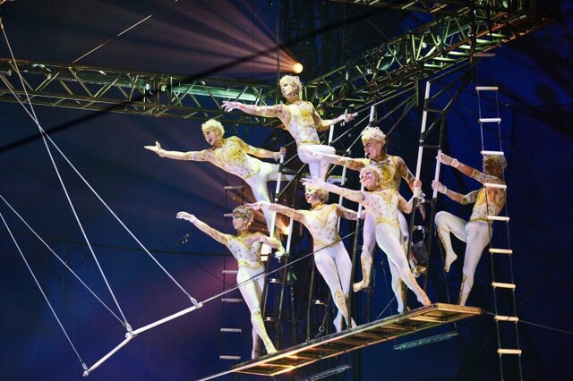 ▲ 태양의서커스 '뉴 알레그리아' 공연 장면.ⓒ마스트엔터테인먼트