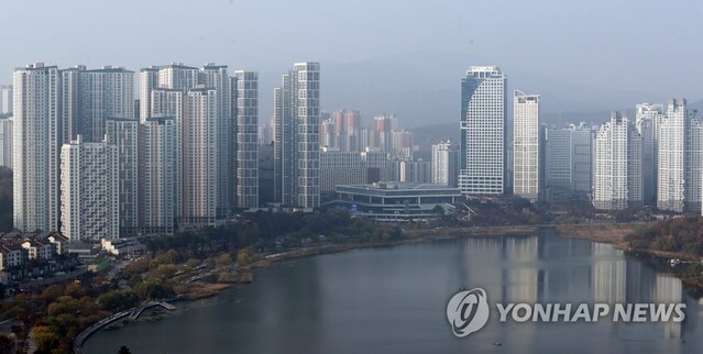 ▲ 경기 수원시 광교신도시 일대. ⓒ연합뉴스