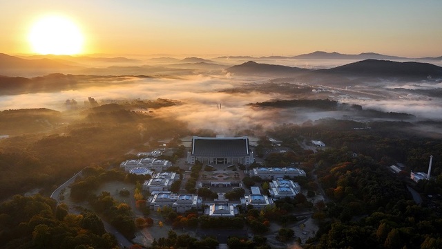 ▲ 신승희 씨의 독립기념관의 멋지 가을풍경.ⓒ천안시