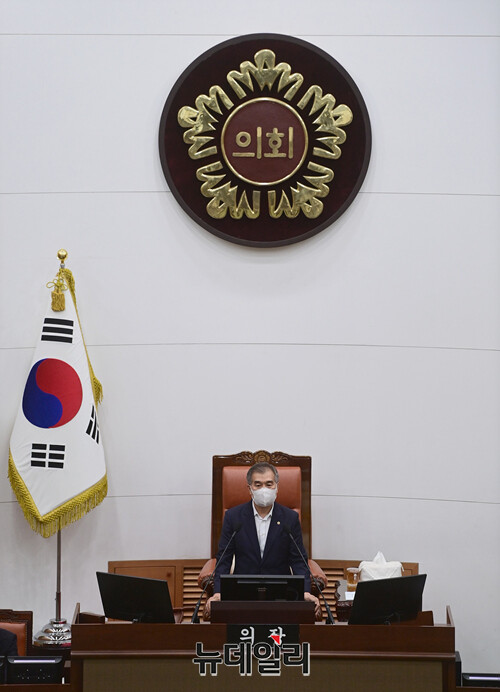 서울시의회 본회의. ⓒ정상윤 기자