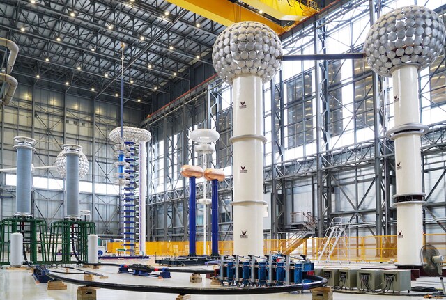 ▲ 대한전선이 한전전력연구원 고창전력시험센터에서 국제 공인 인증을 진행하고 있다. ⓒ대한전선